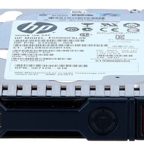 هارد سرور HP 900GB SAS 12G 15K SFF